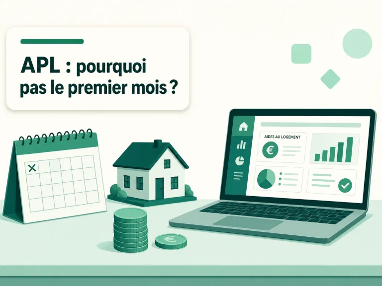 APL premier mois : mois de carence et premier versement