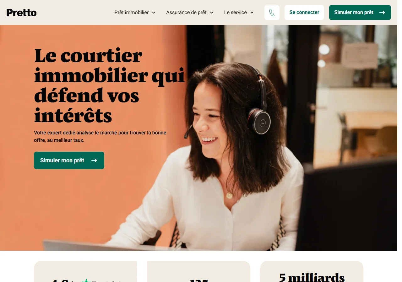 Le site Pretto : courtier immobilier 100% en ligne