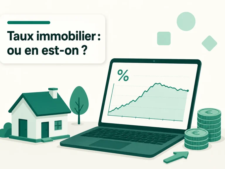 Taux immobilier 2026 : niveau et meilleur taux