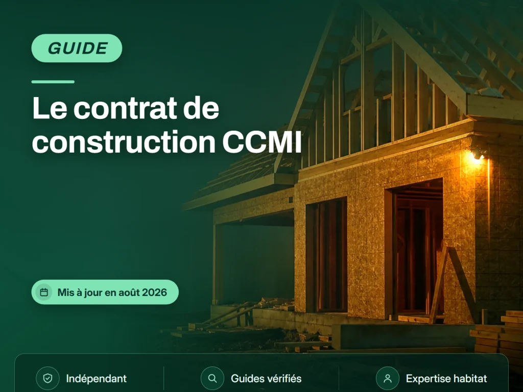 Le contrat de construction CCMI