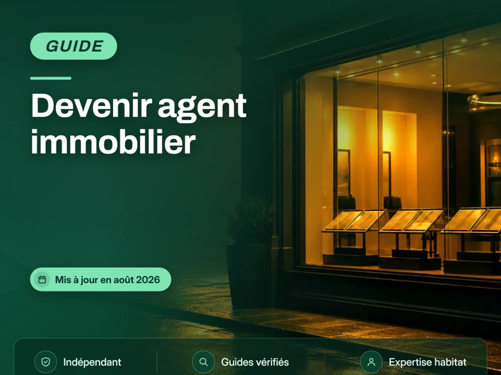 Devenir agent immobilier