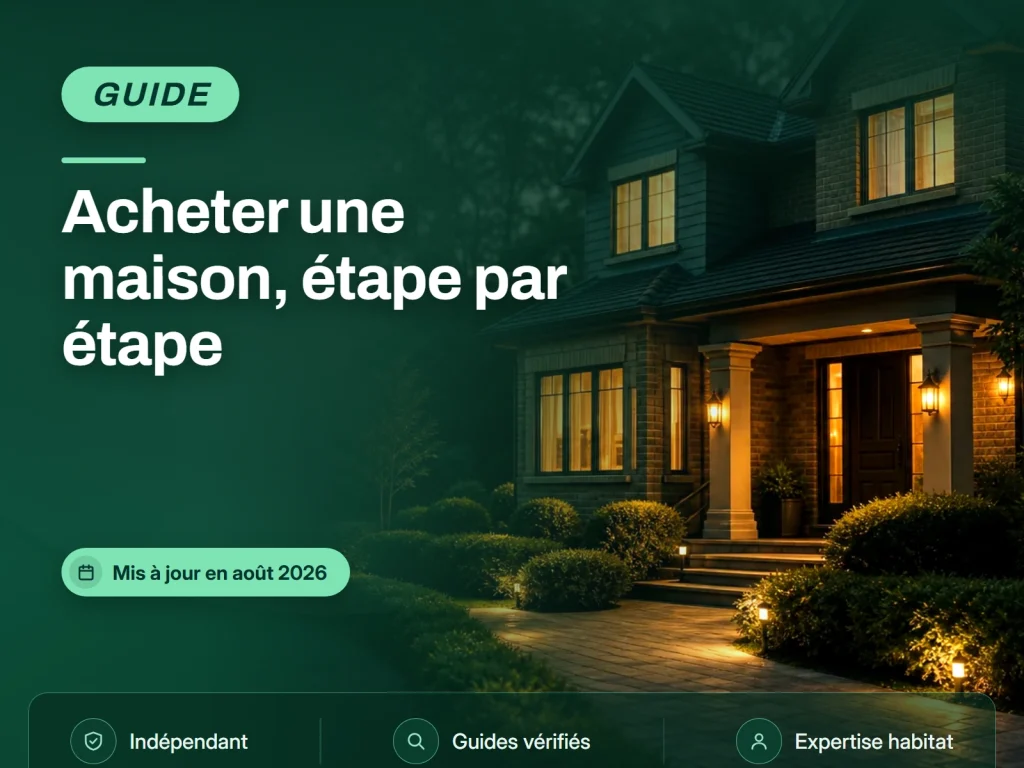 Acheter une maison, étape par étape
