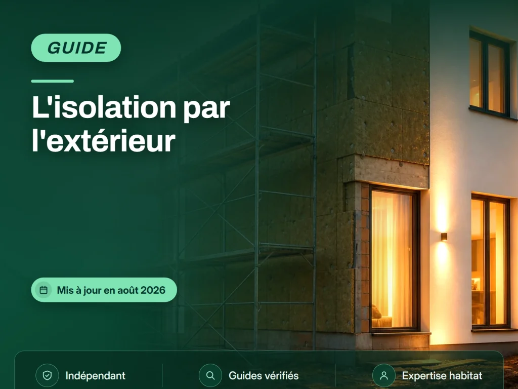 L'isolation par l'extérieur