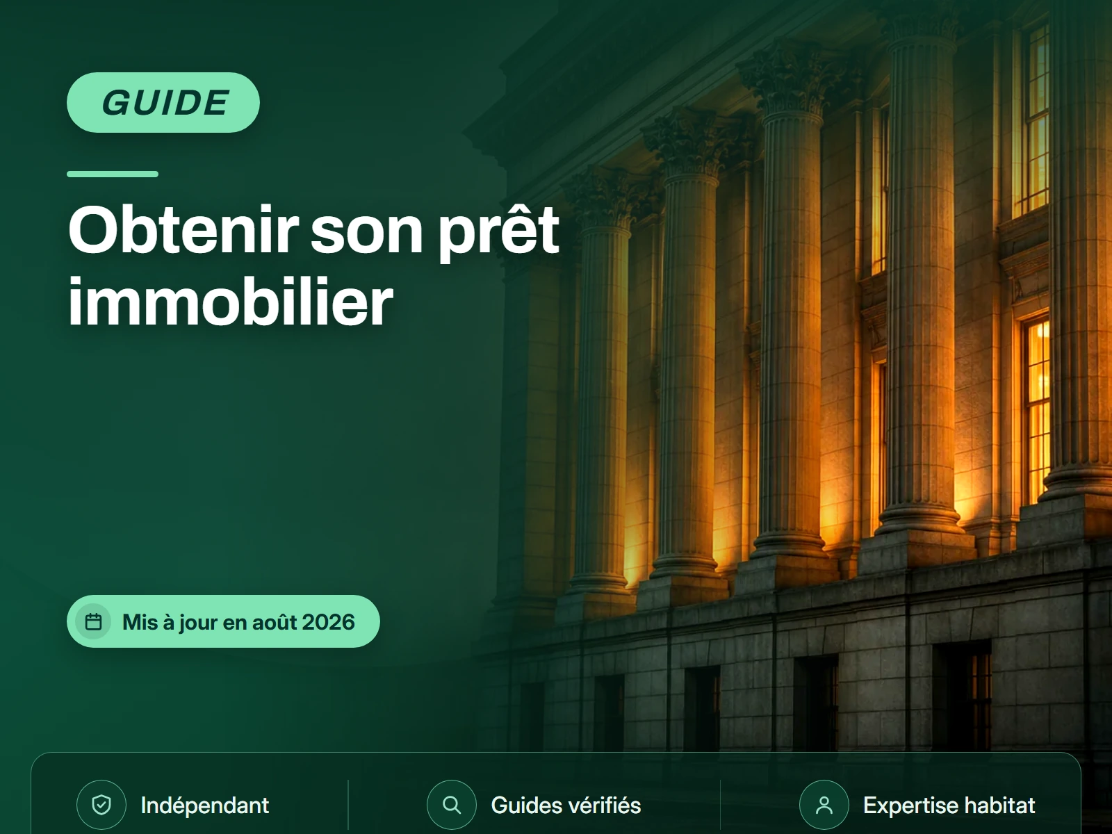 Prêt immobilier : conditions, coût et étapes pour l'obtenir