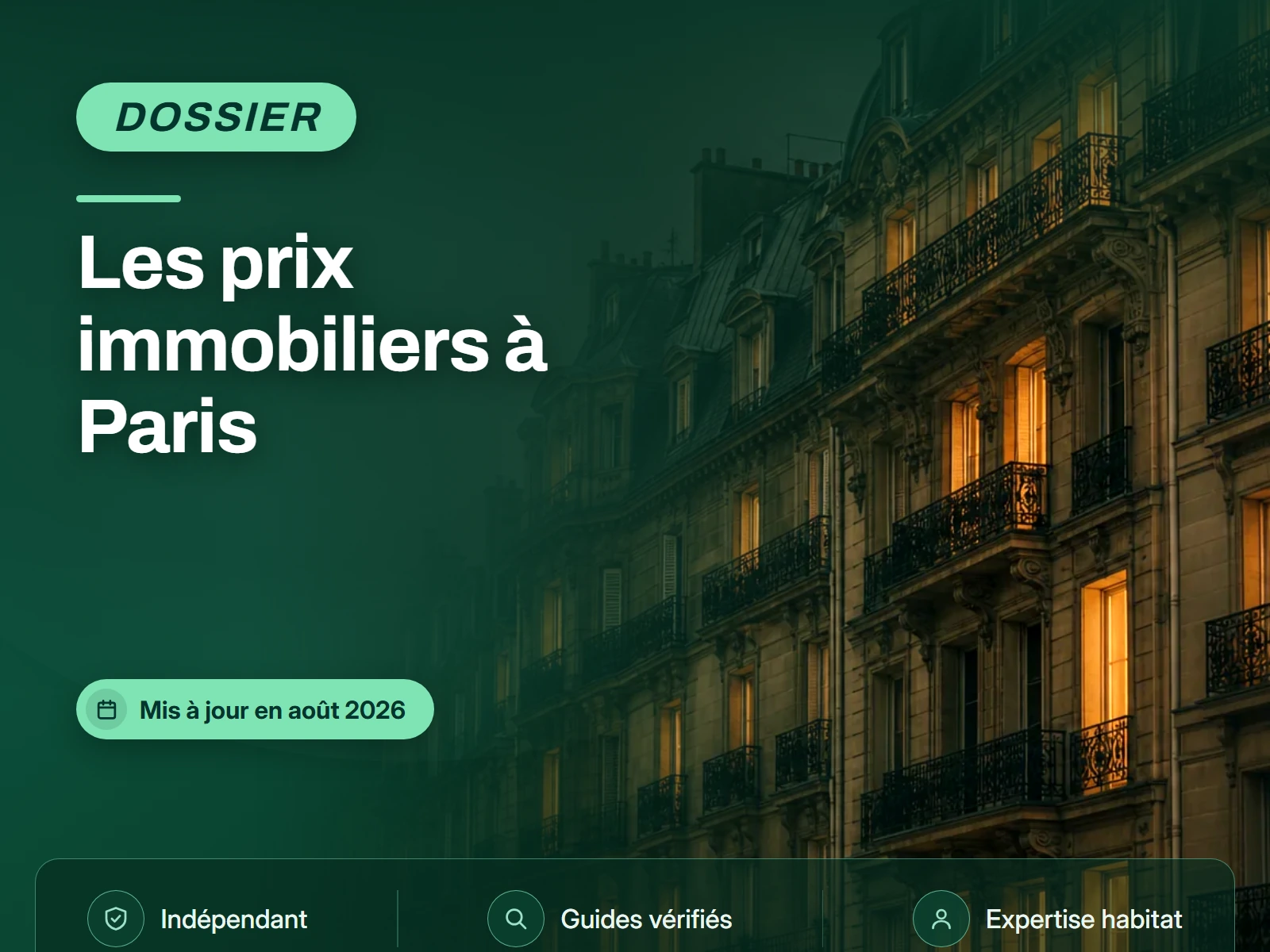 Prix immobilier à Paris : médianes par arrondissement mesurées sur les actes
