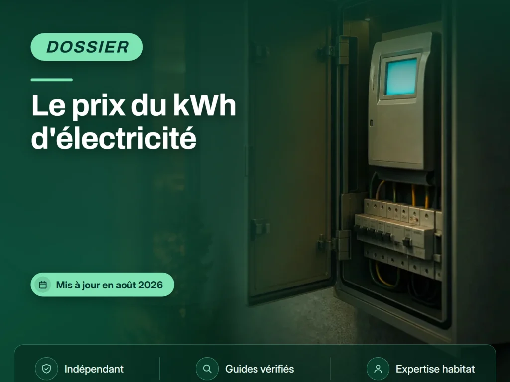 Le prix du kWh d'électricité