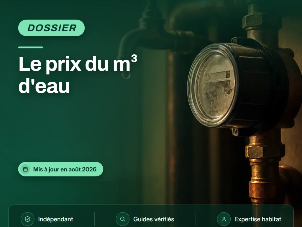 Le prix du m³ d'eau
