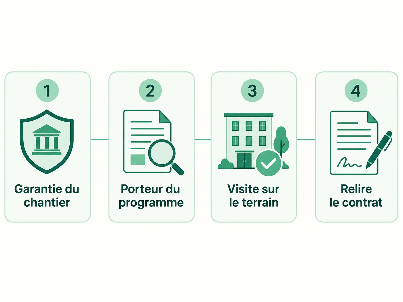 Étapes pour vérifier la solidité d'un promoteur immobilier avant de signer